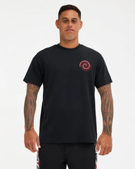Quiksilver Tai-Ura SS Mens Tee - Black