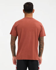 Quiksilver Takarangi Panel SS Tee - Henna