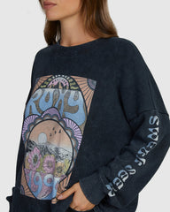Roxy Eastside Midweight LS Top - Anthracite