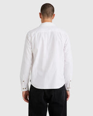 RVCA Base Linen LS Shirt - White