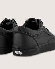 Vans Leather Old Skool - Black/Black