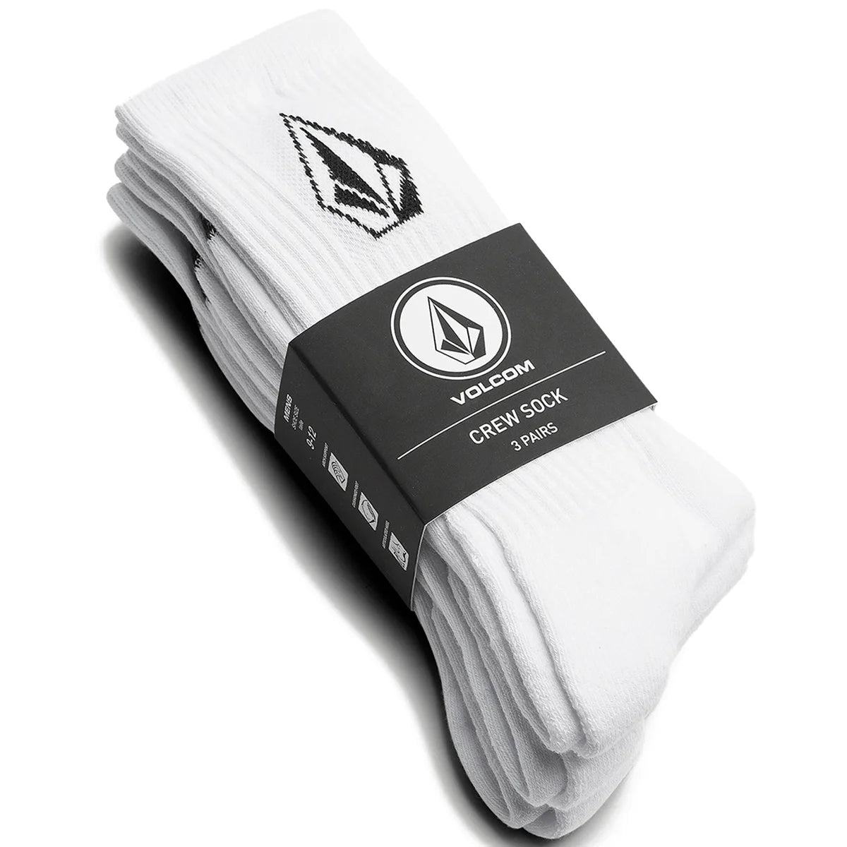 Volcom Full Stone Crew Sock - 3 Pack