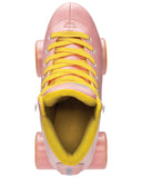 Impala Quad Skate Rollerskates - Pink/Yellow