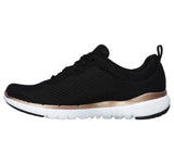 Skechers Flex Appeal 3.0 First In Sight - Black/Rose Gold