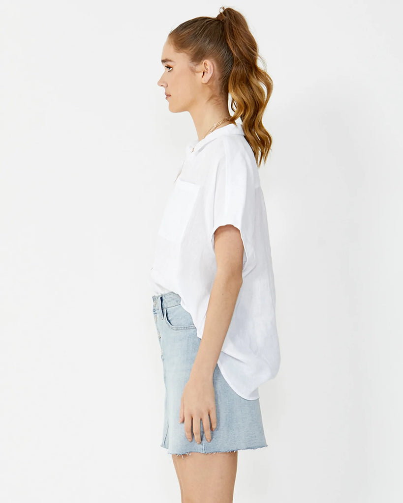 Sass Abby Shirt - White