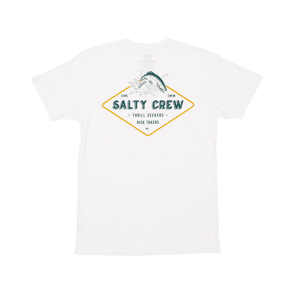 Salty Crew Dead Drift S/S Tee - White