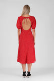 RPM Rubi Midi Dress - Red