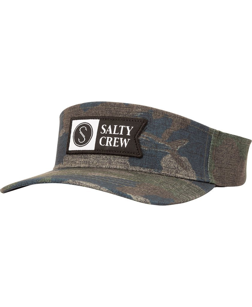 Salty Crew Alpha Flag Visor - Camo