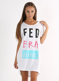 Federation Fly Dress Banner - White