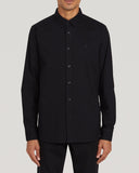 Volcom Oxford Stretch L/S Shirt - New Black