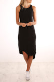 Silent Theory One In Eight Midi Dress - Black