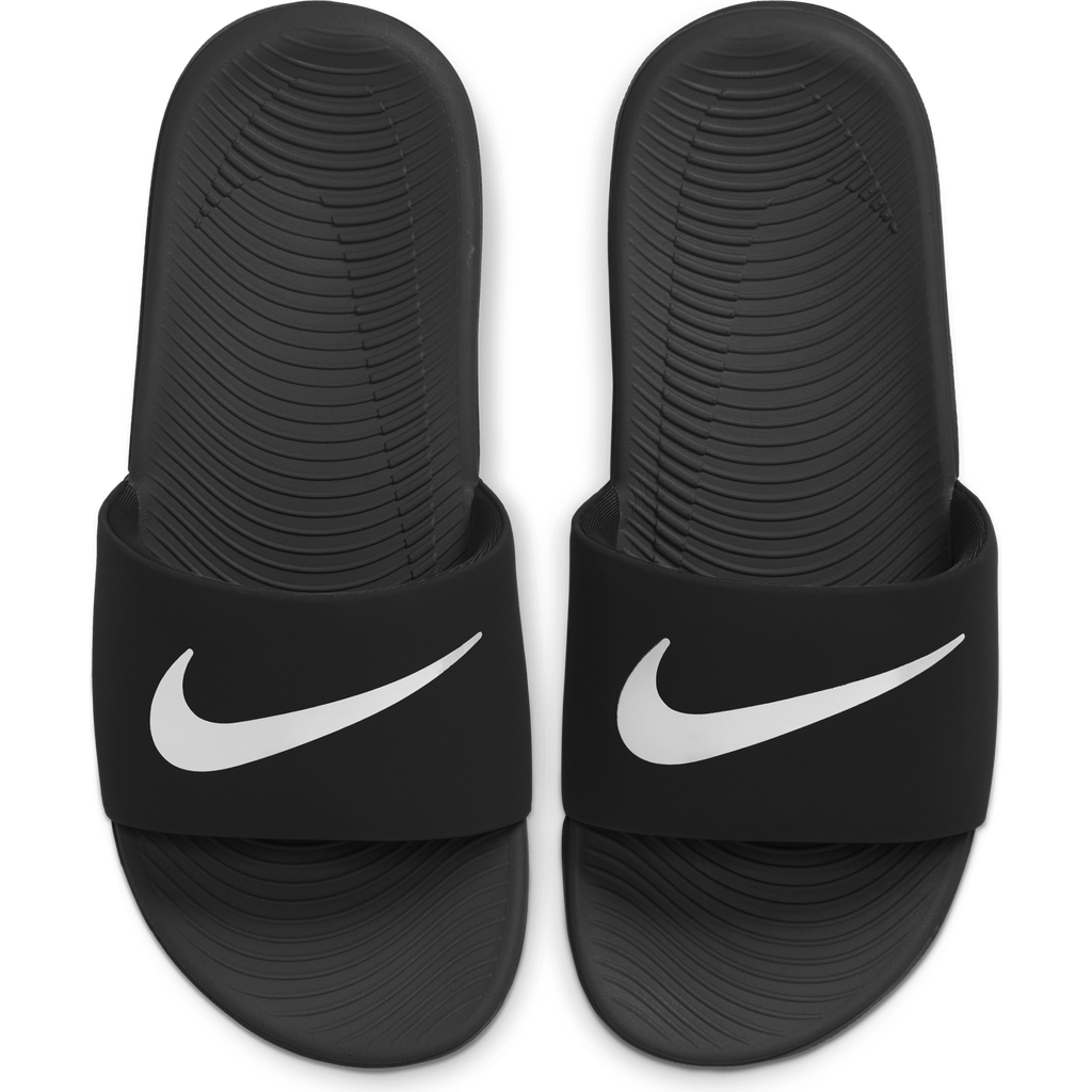 Nike Youth Kawa Slide Black White Out There Surf