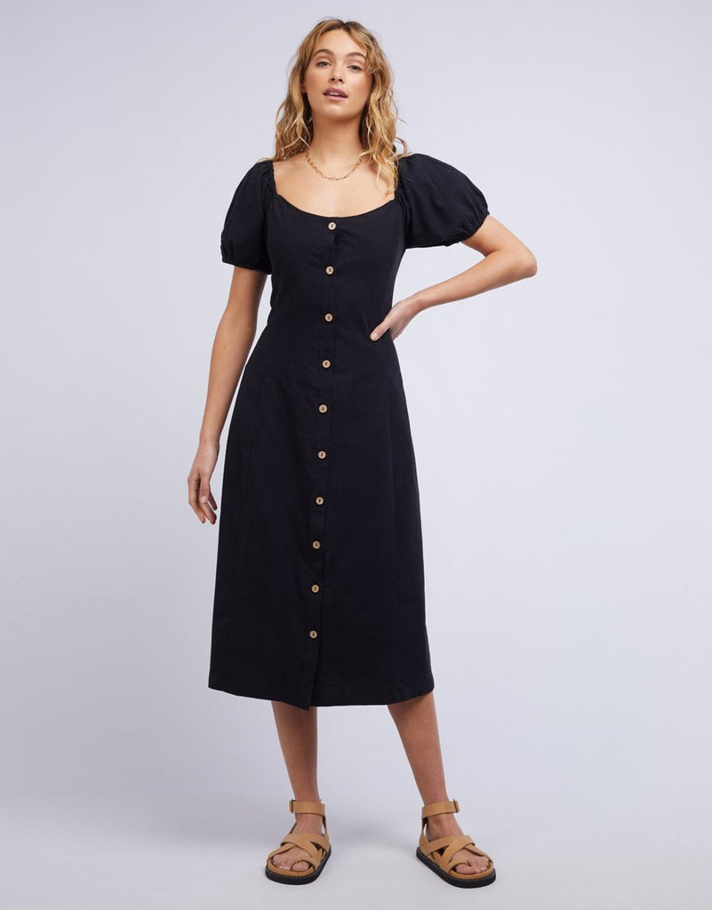All About Eve Savannah Midi Dress - Black