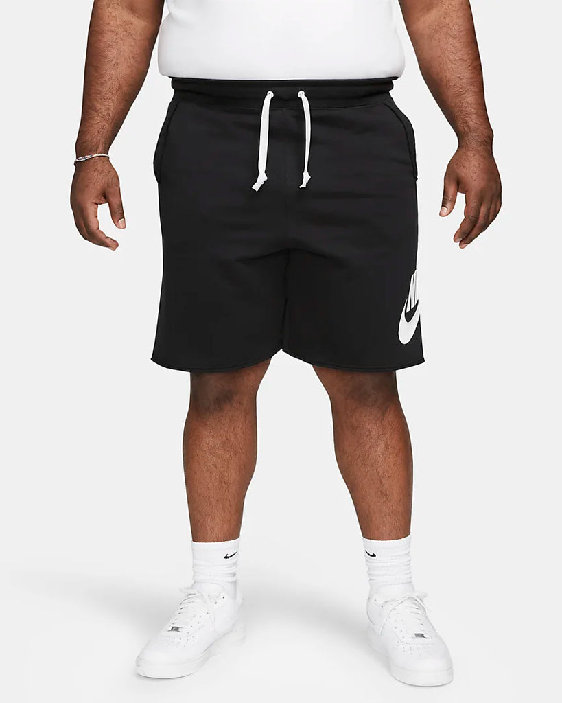 Nike French Terry Alumni Shorts  - Black