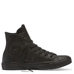 Converse black leather shoes nz best sale