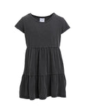 Eves Girl 8 - 16 Staples Beach Dress - Washed Black