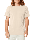 Volcom Wash Solid S/S Tee - Bleached Sand
