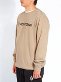 Volcom Stonicon Crew Fleece - Khaki
