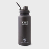 Ocean Earth Insulated Screw Top Flask 1L - Black