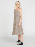 Volcom Snakedown Dress - Tan