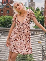 Volcom Grooovestones Dress - Dark Clay