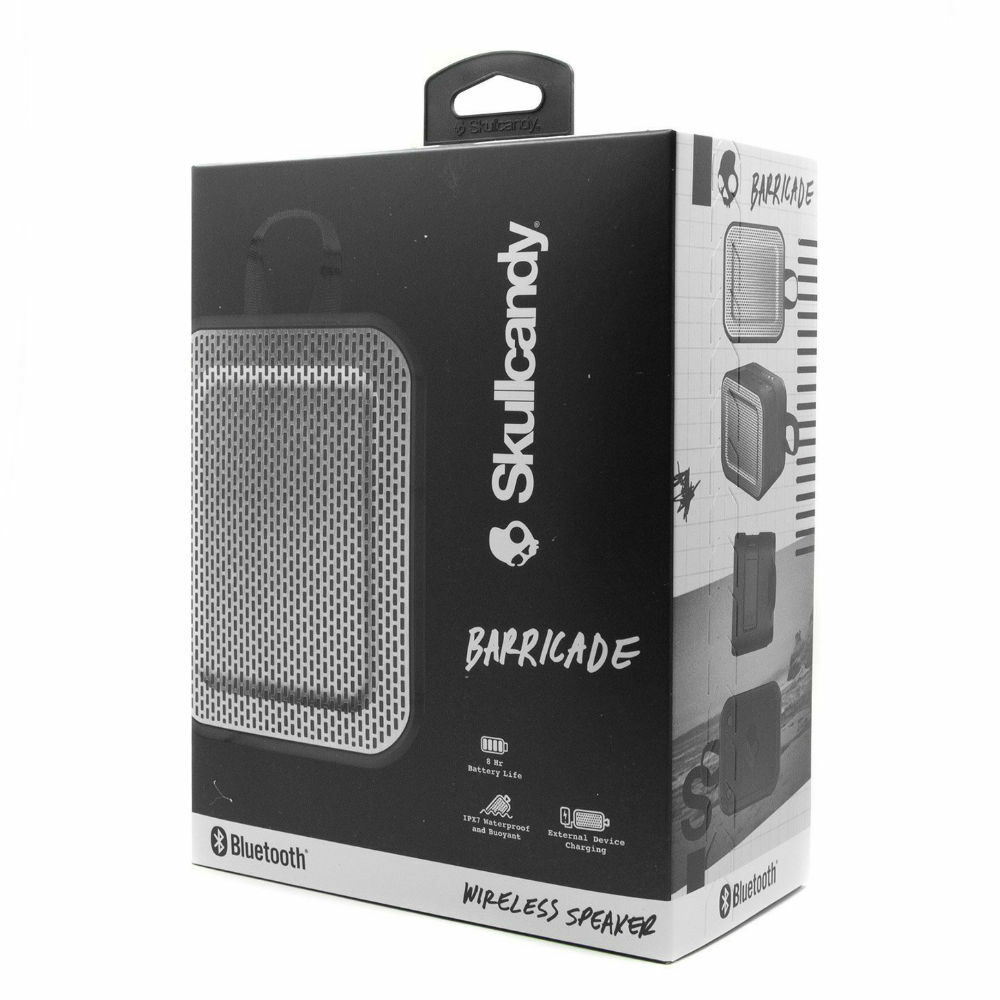 Skullcandy Barricade BT Wireless Speaker Black Black Translucent