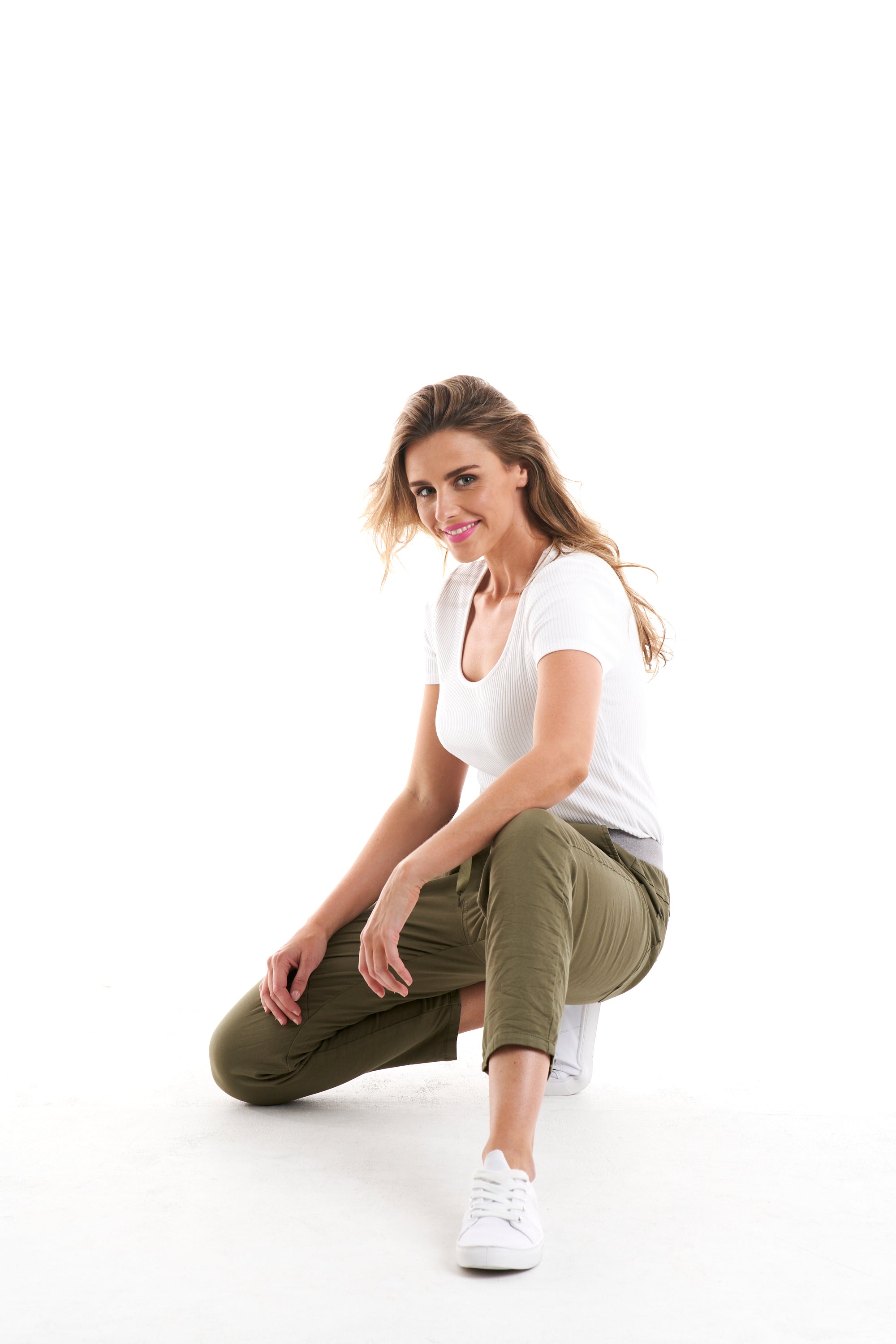 Betty Basics Dakota Jean - Khaki