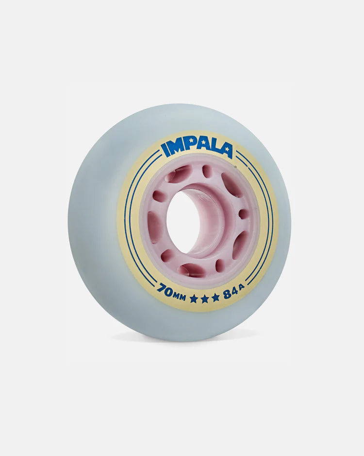 Impala Inline Wheel - Sky Blue/Yellow