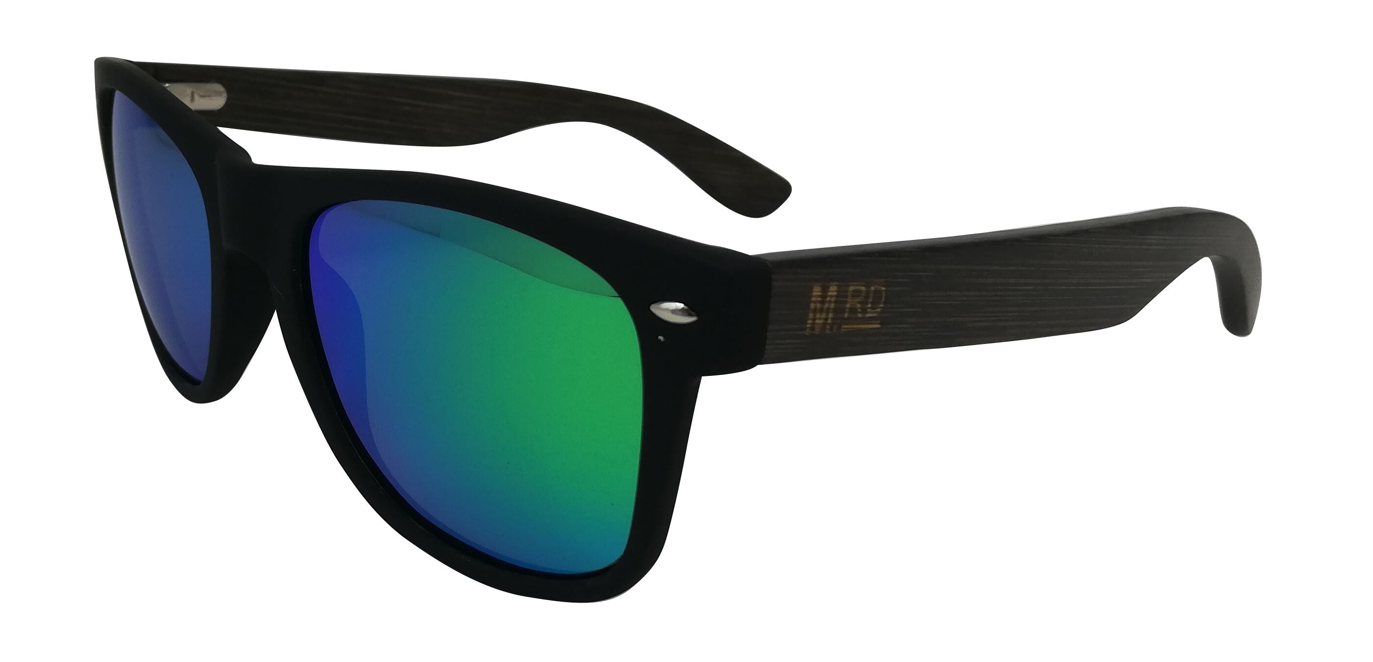 Moana Rd 50/50 Wooden Sunnies - Black Frame