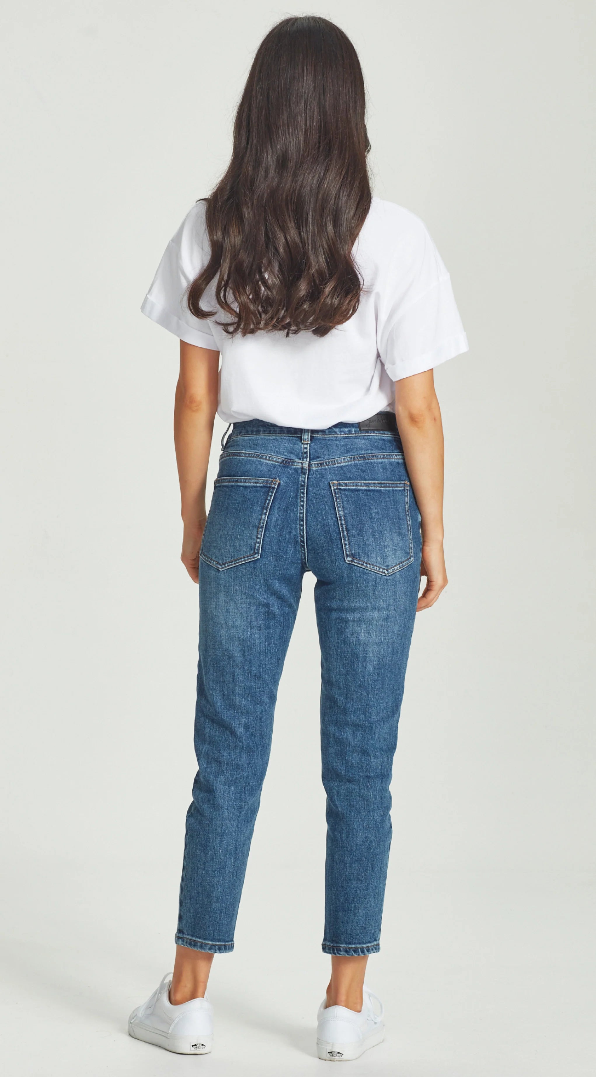 Junkfood Kailey Short Stuff Jean - Dark Blue