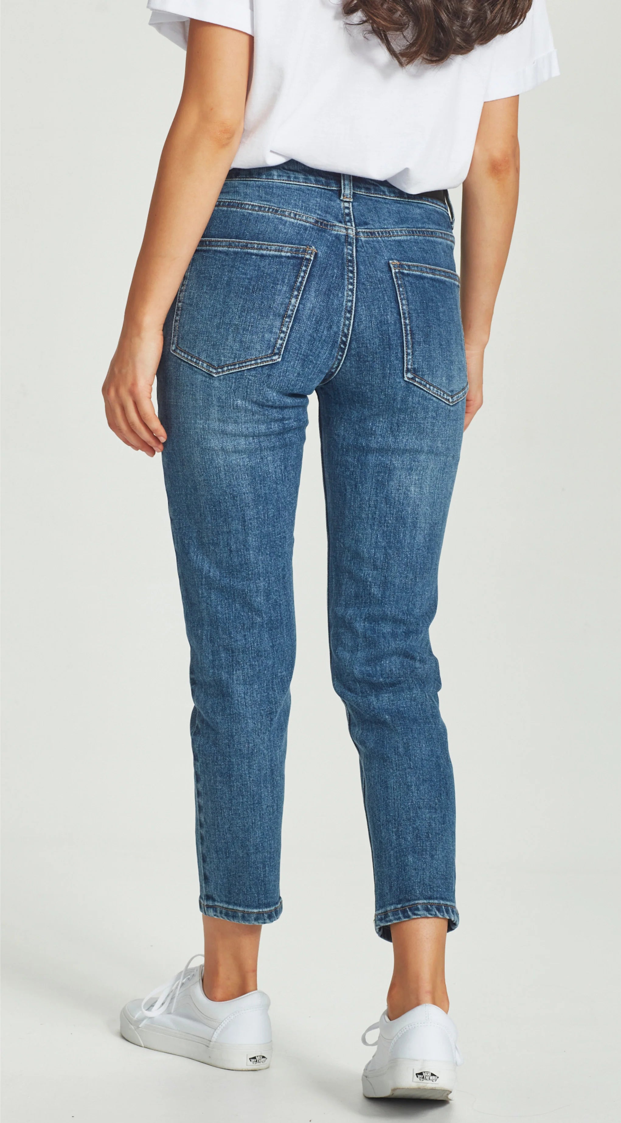 Junkfood Kailey Short Stuff Jean - Dark Blue