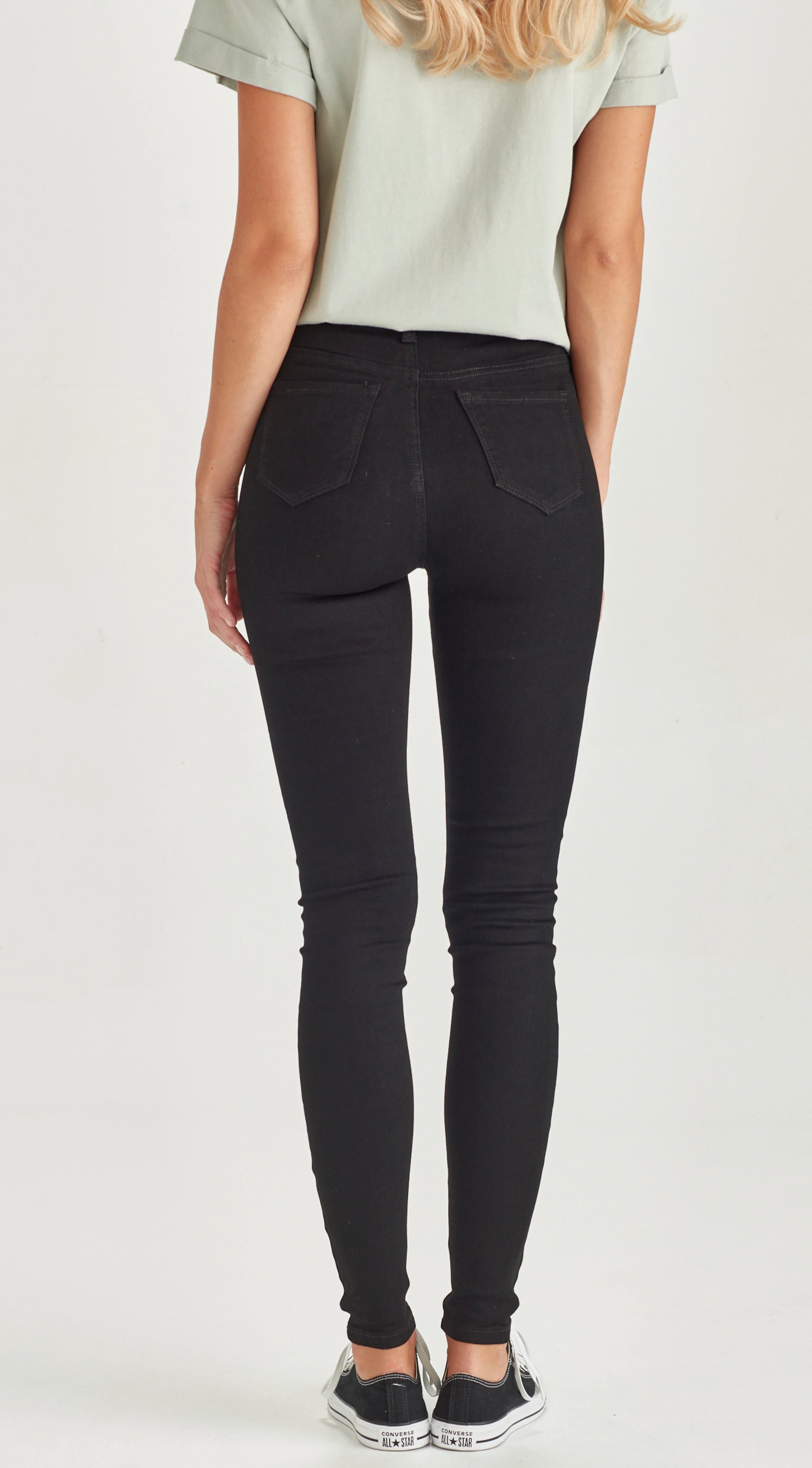 Junkfood Rocker Jean - Black