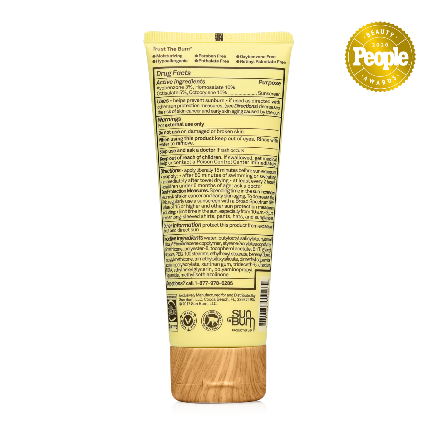 Sun Bum SPF 50 Face Lotion 88ml