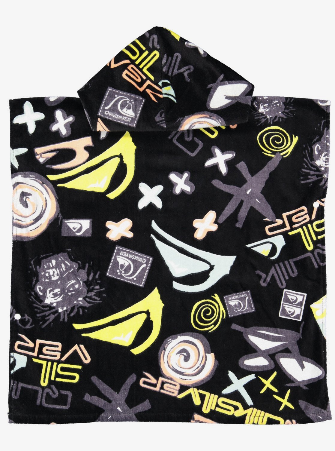 Quiksilver Hoody Towel Boy - Next Gen Black