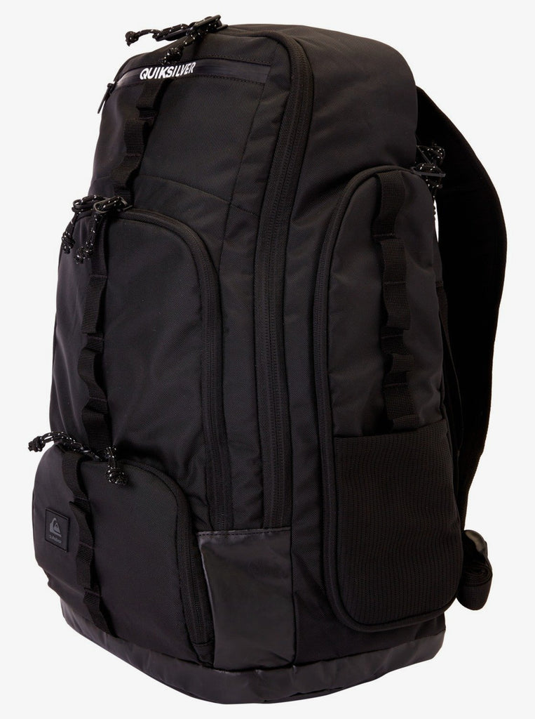 Quiksilver Fetchy 43L Travel Surf Backpack Black Out There Surf