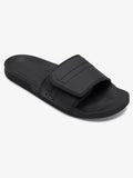 Quiksilver Rivi Slide Adjust - Black/Grey/Black