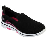 Skechers Go Walk 5 Prized - Black/Pink