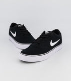 Nike SB Chron 2 Skate Shoe - Black/White/Black