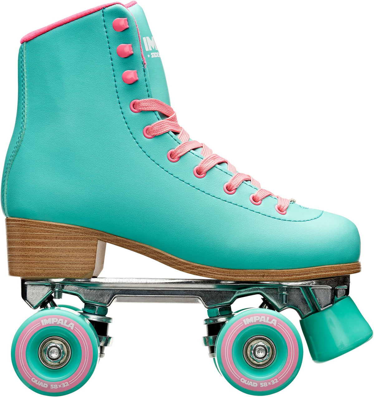 Impala Quad Skate Rollerskates - Aqua