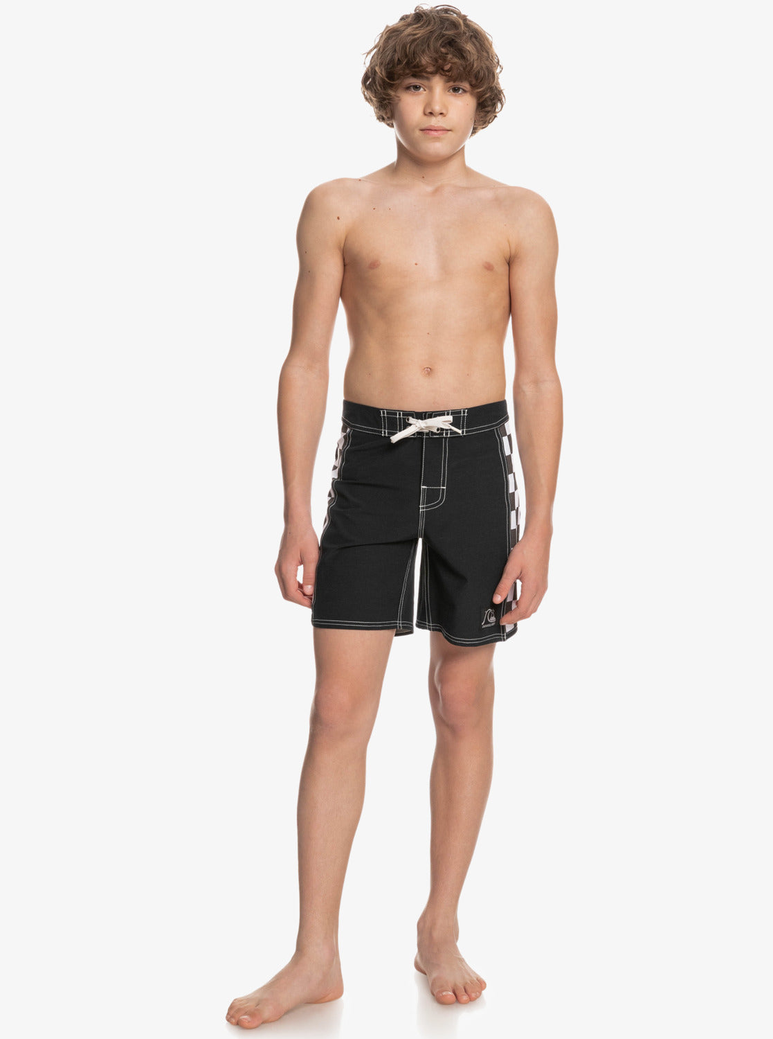 Quiksilver 8-16 Original Arch Youth Boardies - Black