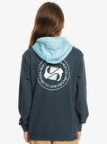 Quiksilver Youth  8-16  Colour Flow Hood - Midnight Navy