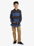 Quiksilver Youth Bayside Club Hoody - Blue Indigo Bayside Club