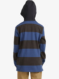 Quiksilver Youth Bayside Club Hoody - Blue Indigo Bayside Club