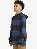 Quiksilver Youth Bayside Club Hoody - Blue Indigo Bayside Club