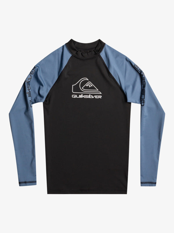 Quiksilver 8-16 On Tour LS Youth Rashie - Bering Sea