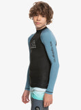 Quiksilver 8-16 On Tour LS Youth Rashie - Provencial