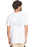 Quiksilver King Fisher SS Tee - White