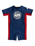 Quiksilver SS Wetsuit 1.5mm Toddler Springsuit - Navy/Red
