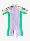 Roxy Girls Paradisiac Island Spring Suit - Mint Tropicak Trails