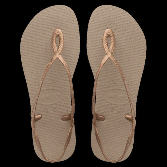 havaianas luna gold